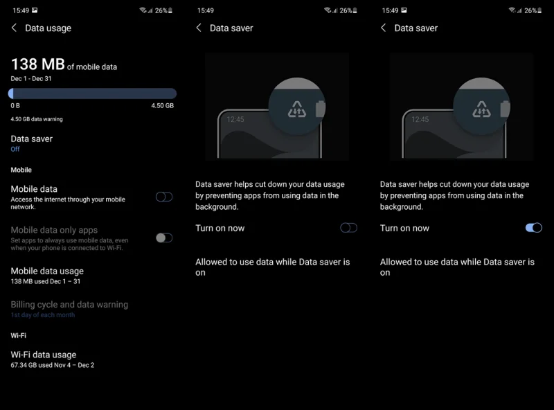 Bagaimana untuk menghalang Android anda daripada memakan data mudah alih