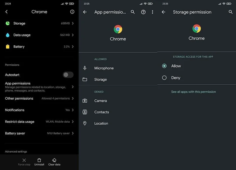 So beheben Sie den Fehler „Chrome benötigt Speicherzugriff“ auf Android