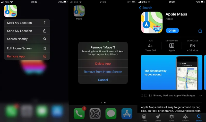 Betulkan: Peta Apple tidak berfungsi