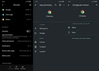 So beheben Sie den Fehler „Chrome benötigt Speicherzugriff“ auf Android