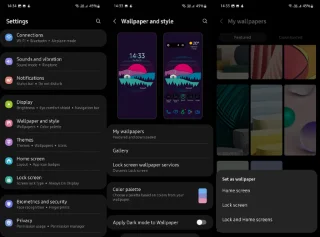 Bagaimana untuk mengalih keluar kertas dinding Skrin Kunci pada Android (2022)