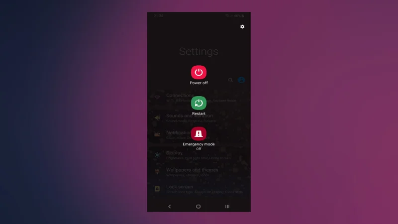 Correção: drenagem inativa da bateria no Samsung Galaxy S21/S21+