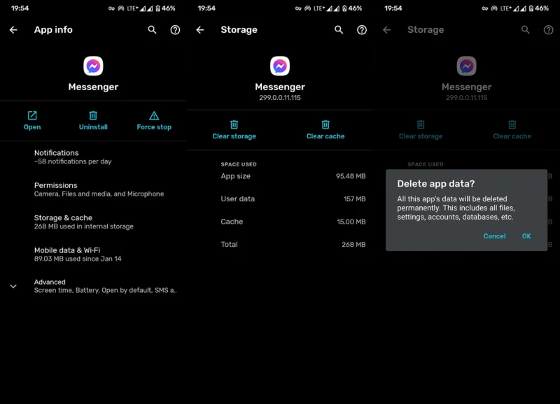 Betulkan: Messenger tidak menunjukkan status Aktif Terakhir