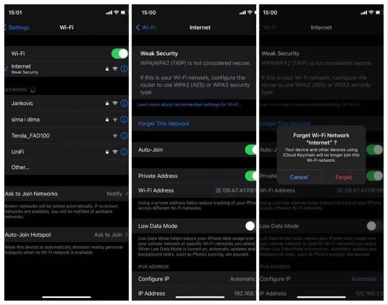 Betulkan: iPhone tidak akan bersambung ke Wi-Fi pada iOS 15