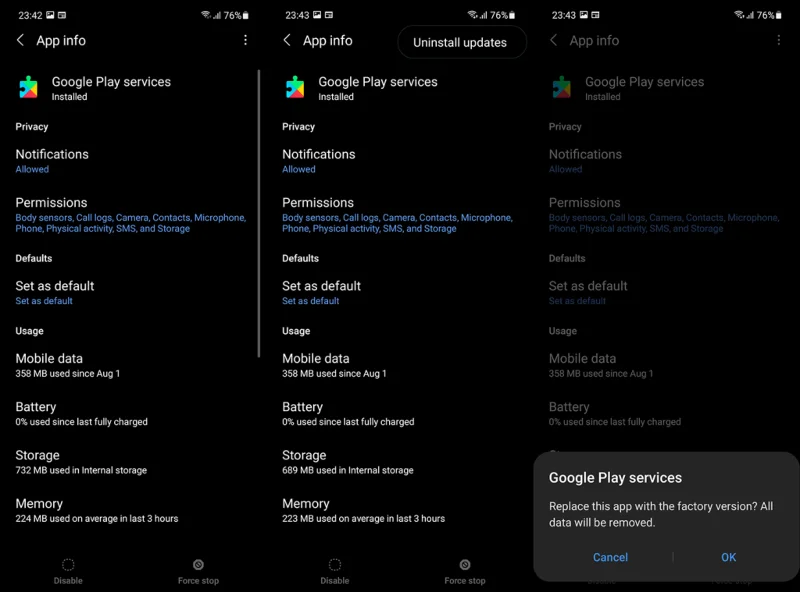 Solución: los servicios de Google Play provocan el agotamiento de la batería