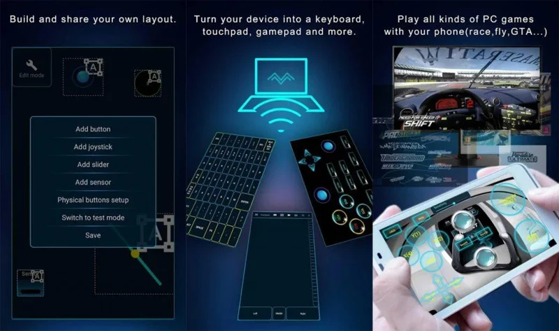 So verwenden Sie ein Android-Telefon als Computer-Gamepad