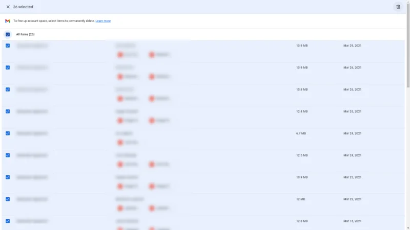 Bagaimana untuk mencari e-mel besar dalam Gmail?  Semak langkah ini