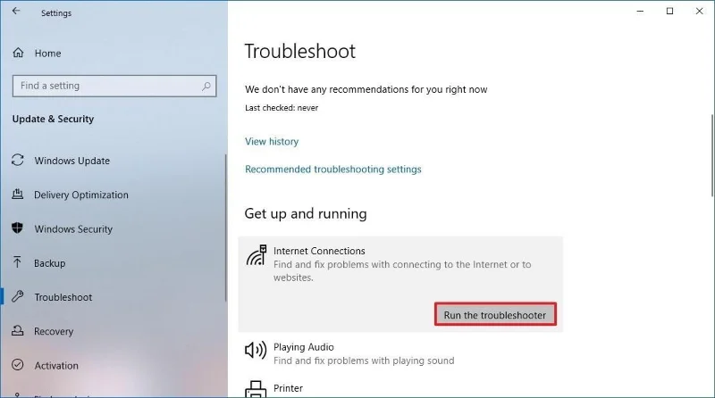 Fix No Internet Connection After Windows 10 Creators Update