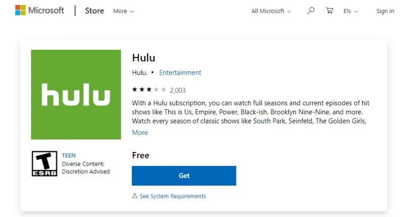 FIXED: Hulu Error Codes 3, 503, and 504 on Windows 10