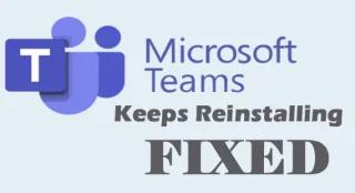 Microsoft Teams의 6가지 수정 사항이 계속 재설치됩니다.