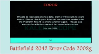 7가지 쉬운 방법으로 Battlefield 2042 오류 코드 2002g 수정