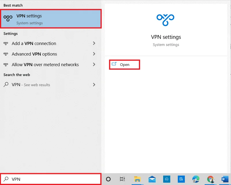 Fix: VPN Connection Failed Due to Unsuccessful Domain Name Resolution