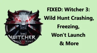 BEHOBEN: Witcher 3: Wild Hunt stürzt ab, friert ein, startet nicht und mehr