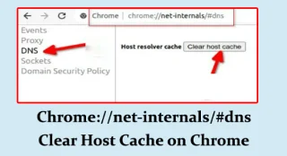 Chrome://net-internals/#dns Chrome에서 호스트 캐시 지우기