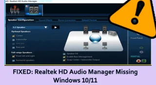 Corrigé : « Realtek HD Audio Manager manquant » sous Windows 10/11