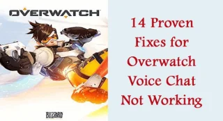 Overwatch 음성 채팅이 작동하지 않는 것에 대한 14가지 입증된 수정 사항