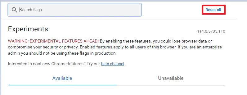 Chrome://net-internals/#dns Clear Host Cache on Chrome