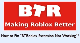 BTRoblox 확장이 제대로 작동하지 않음 [해결됨]