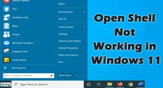 7 การแก้ไขที่ทดสอบแล้วสำหรับ Open Shell ไม่ทำงานใน Windows 11