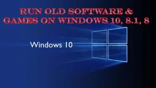 如何在 Windows 10、8.1 和 8 上以相容模式運行舊軟體和遊戲？