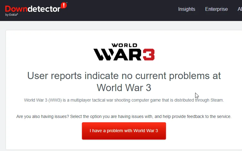 6 Fixes World War 3 Error Code 40302