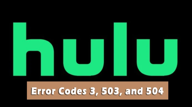 CORRIGÉ : codes d'erreur Hulu 3, 503 et 504 sous Windows 10