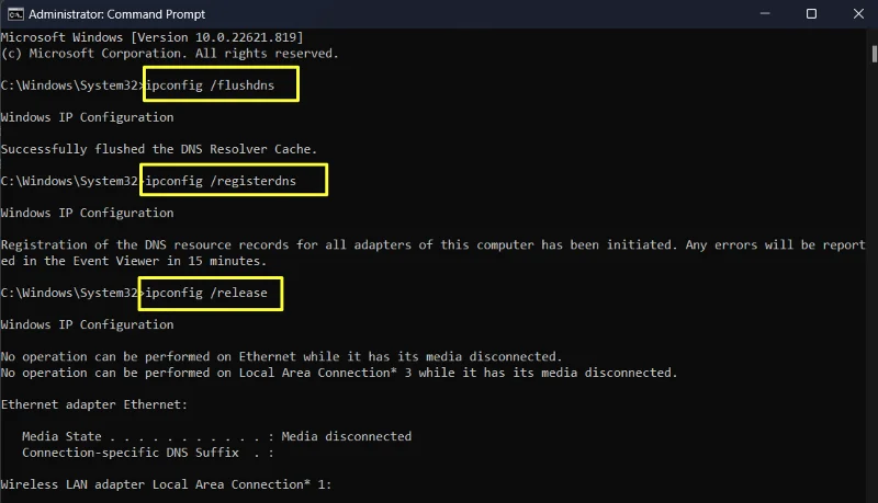 8 Fixes “VirtWiFi Has No Internet Access” Windows 11
