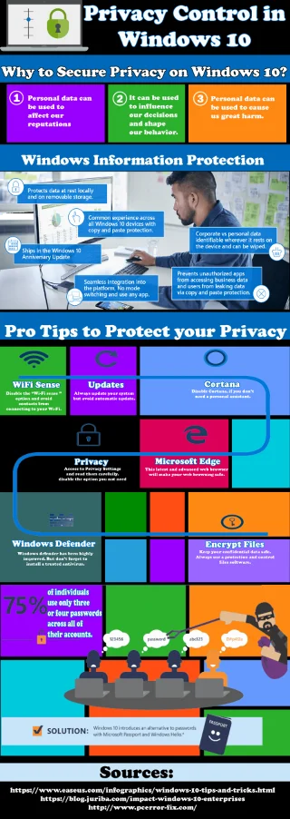 Windows 10의 개인 정보 보호 팁 – 해커로부터 중요한 정보를 보호하세요