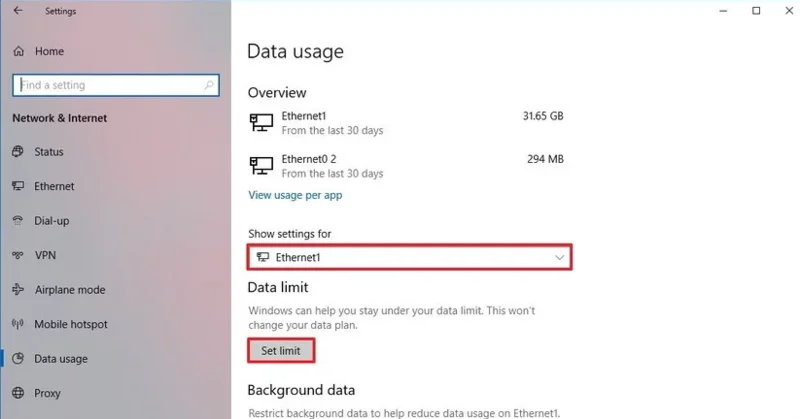 [Complete Guide] How To Set And Reset Data Usage Limit On Windows 10?