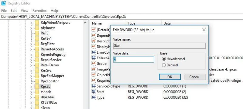 [ИСПРАВЛЕНО] Сервер RPC недоступен 0x800706ba