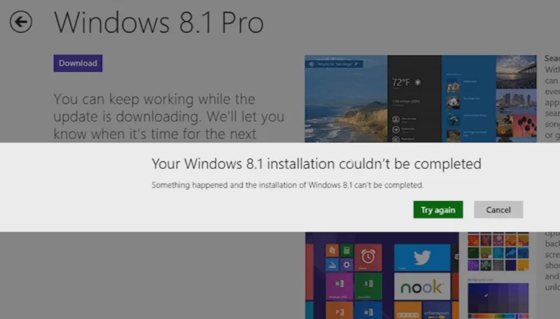 Cómo solucionar problemas de instalación de la actualización de Windows 8.1