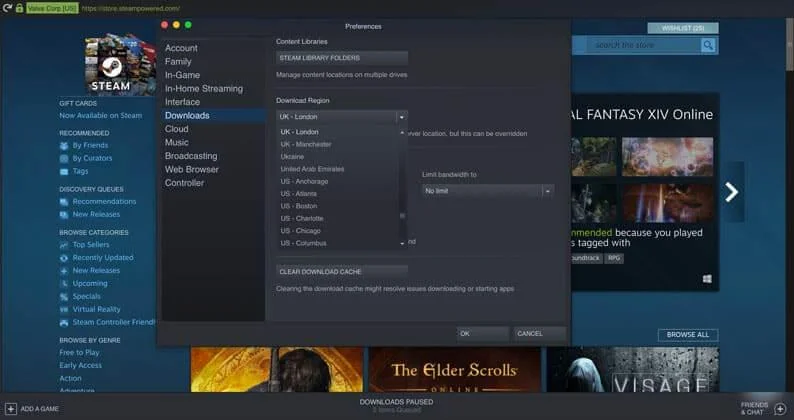 [ÇÖZÜLDÜ] Steam İndirme Durdurma Sorunu Çözüldü mü?
