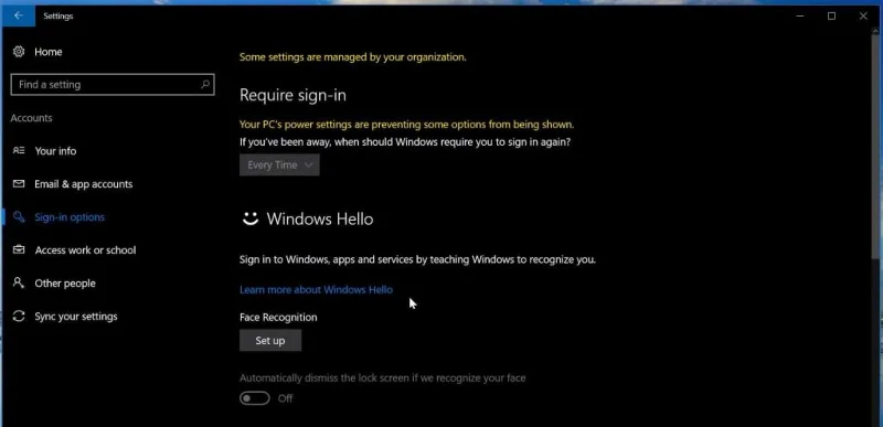 Bagaimana untuk Mengaktifkan Windows Hello dalam Windows 10?