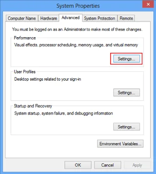 วิธีแก้ไขหน่วยความจำเสมือนต่ำใน Windows 8/8.1