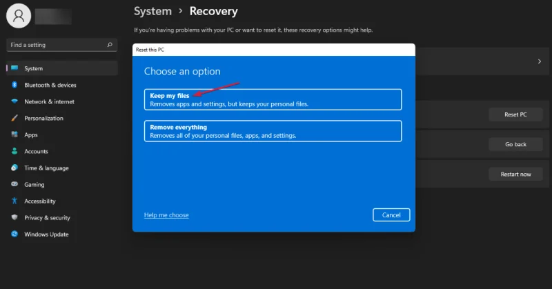10 DÜZELTME “Bilgisayarınızda Yapılan Değişiklikleri Geri Alma” Windows 11
