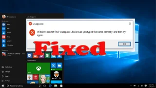 [DIBETUL] Windows Tidak Dapat Menemui Ralat wuapp.exe dalam Windows 10