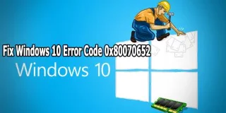 [10 soluciones probadas] Corrige el código de error de Windows 10 0x80070652