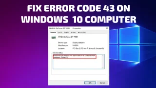 Reparar Windows ha detenido el error de código 43 de este dispositivo [Guía completa]