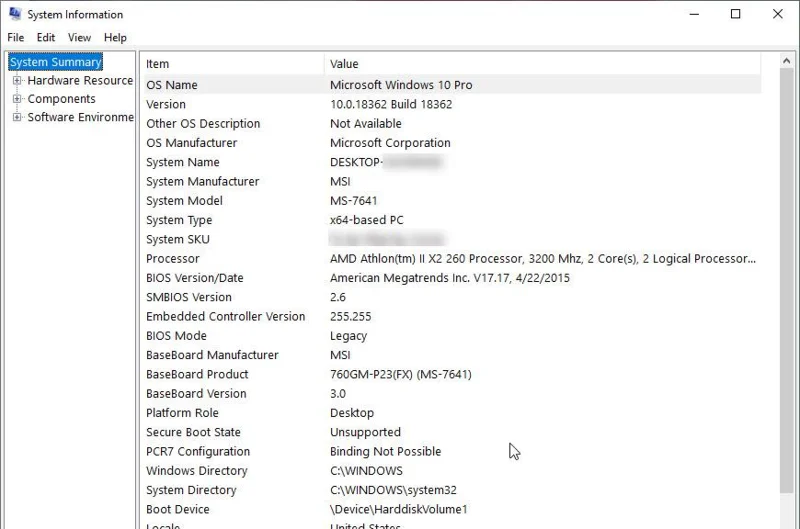 [คู่มือฉบับสมบูรณ์] วิธีแก้ไขข้อผิดพลาด Checksum CMOS บน Windows 10