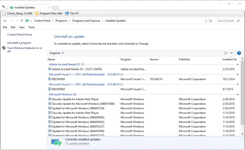 Windows 10'da Sabit Java Güncelleme/Yükleme Hatası 1603