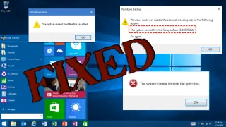 [DIBETUL] Sistem Tidak Dapat Menemui Fail yang Ditentukan dalam Ralat Windows 10
