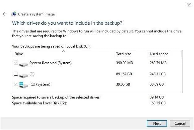 Como criar um backup de imagem do sistema no Windows 10