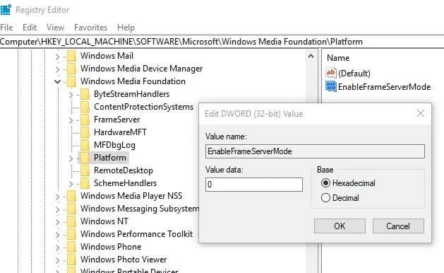DIBETULKAN: Kami Tidak Dapat Menemui Kod Ralat Kamera Anda 0xa00f4244 dalam Windows 10