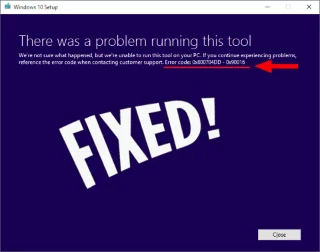 Bagaimana untuk Membetulkan Pasang Windows 10 Ralat 0x800704DD-0x90016?