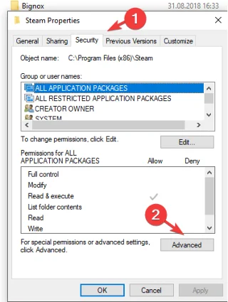 [PANDUAN LENGKAP] Bagaimana untuk Membetulkan Ralat Keistimewaan Fail Hilang Steam?