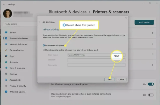 Windows 11'de Kablolu/Kablosuz Yazıcılar Nasıl Eklenir?