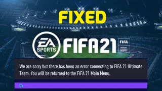 Como corrigir erro ao conectar-se ao FIFA 21 Ultimate Team [Guia Completo]