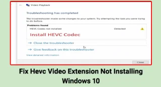 Arreglar la extensión de video Hevc que no instala Windows 10