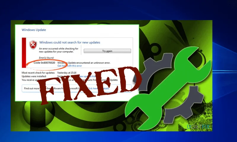 [Diselesaikan] Cara Membetulkan Ralat Kemas Kini Windows 10 0x80070020