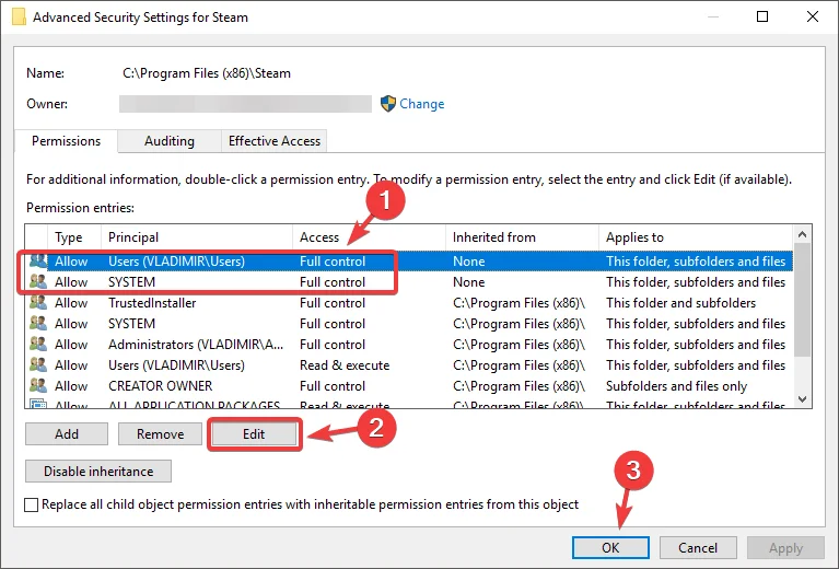 [PANDUAN LENGKAP] Bagaimana untuk Membetulkan Ralat Keistimewaan Fail Hilang Steam?